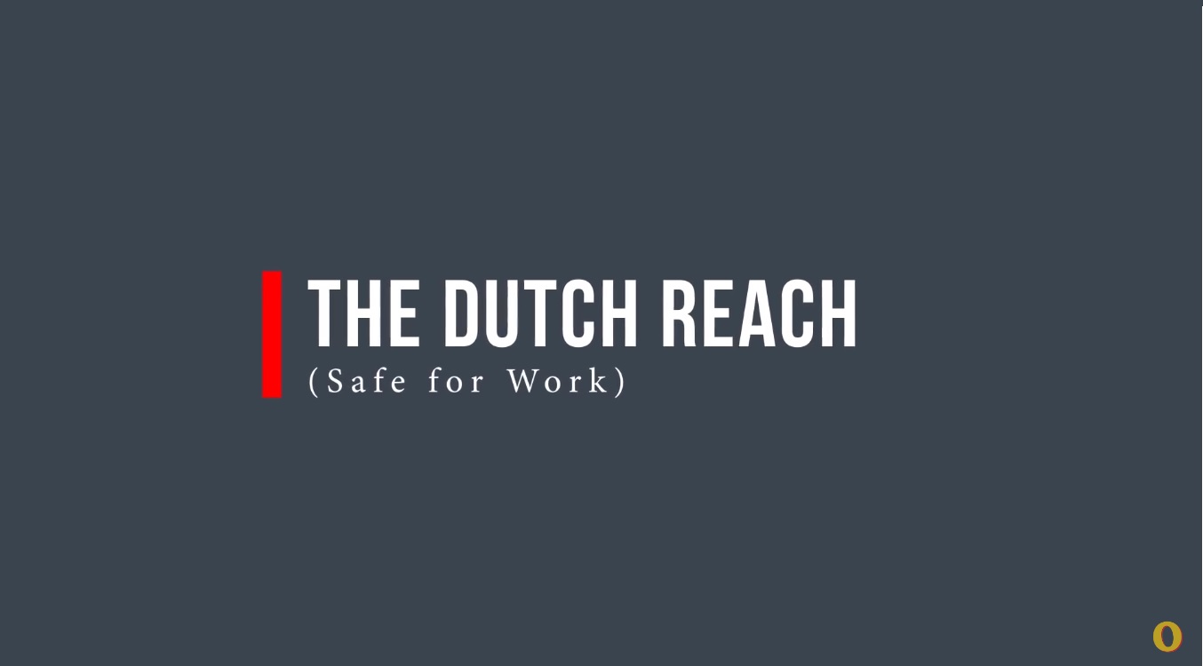 What is a Dutch Reach?