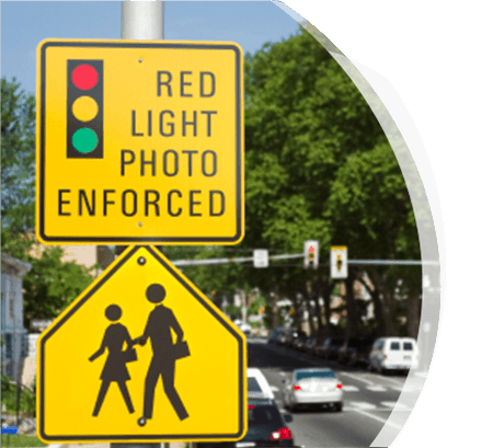 Red Light Camera Photo Enforced